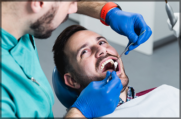 Teeth Replacement Using Dental Implants Fixing Damaged Teeth